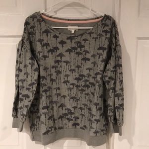 Lou & Grey NWT print top